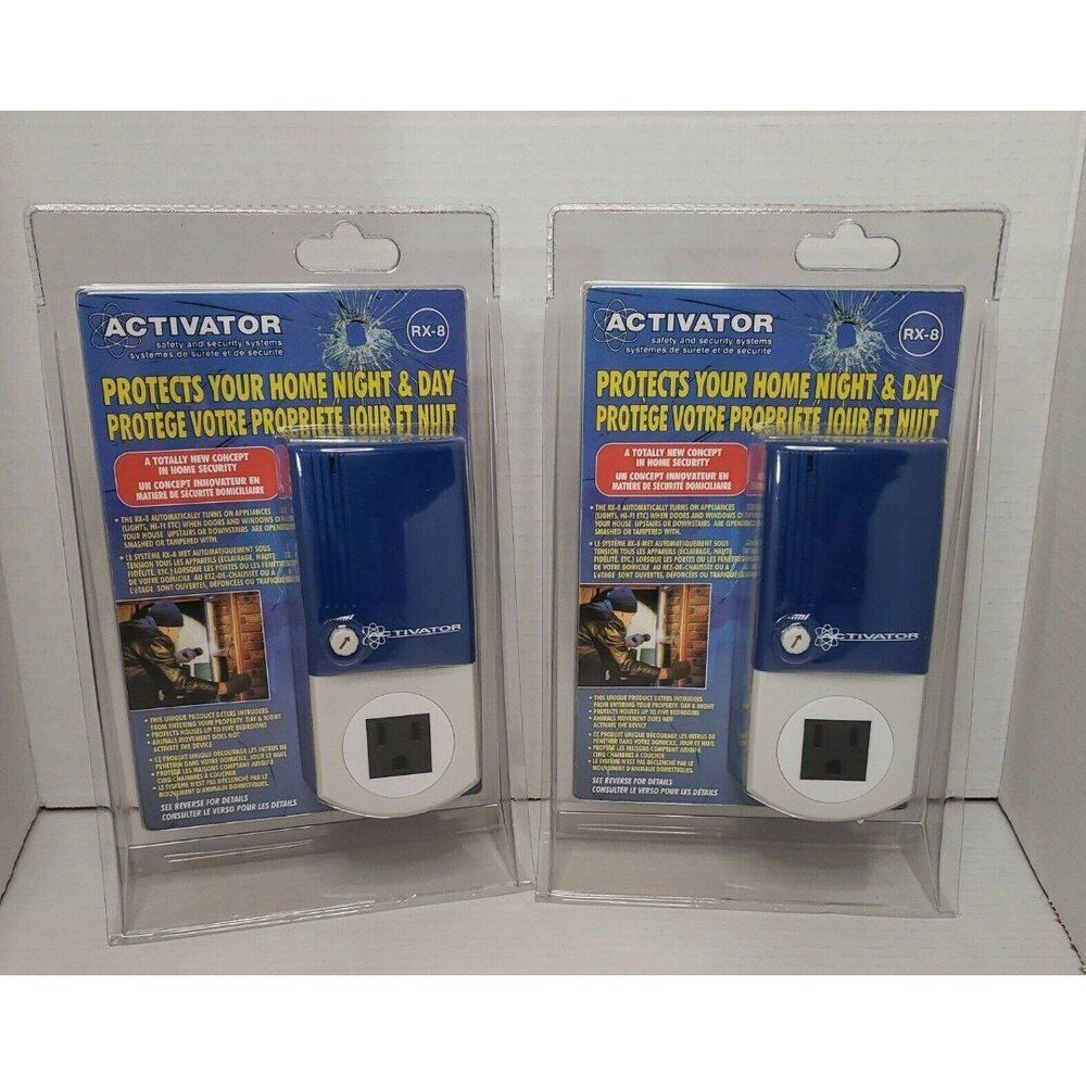 NIP 2x Activator RX-8 Motion Detector Safety & Security Device Sensor Scanner